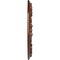 Ekena Millwork Ribbon with Bow Medallion (Canopies up to 7 1/2"), 12 1/4"OD x 7 1/2"ID x 7/8"P, Copper Penny CM12RICPS - alternate 3